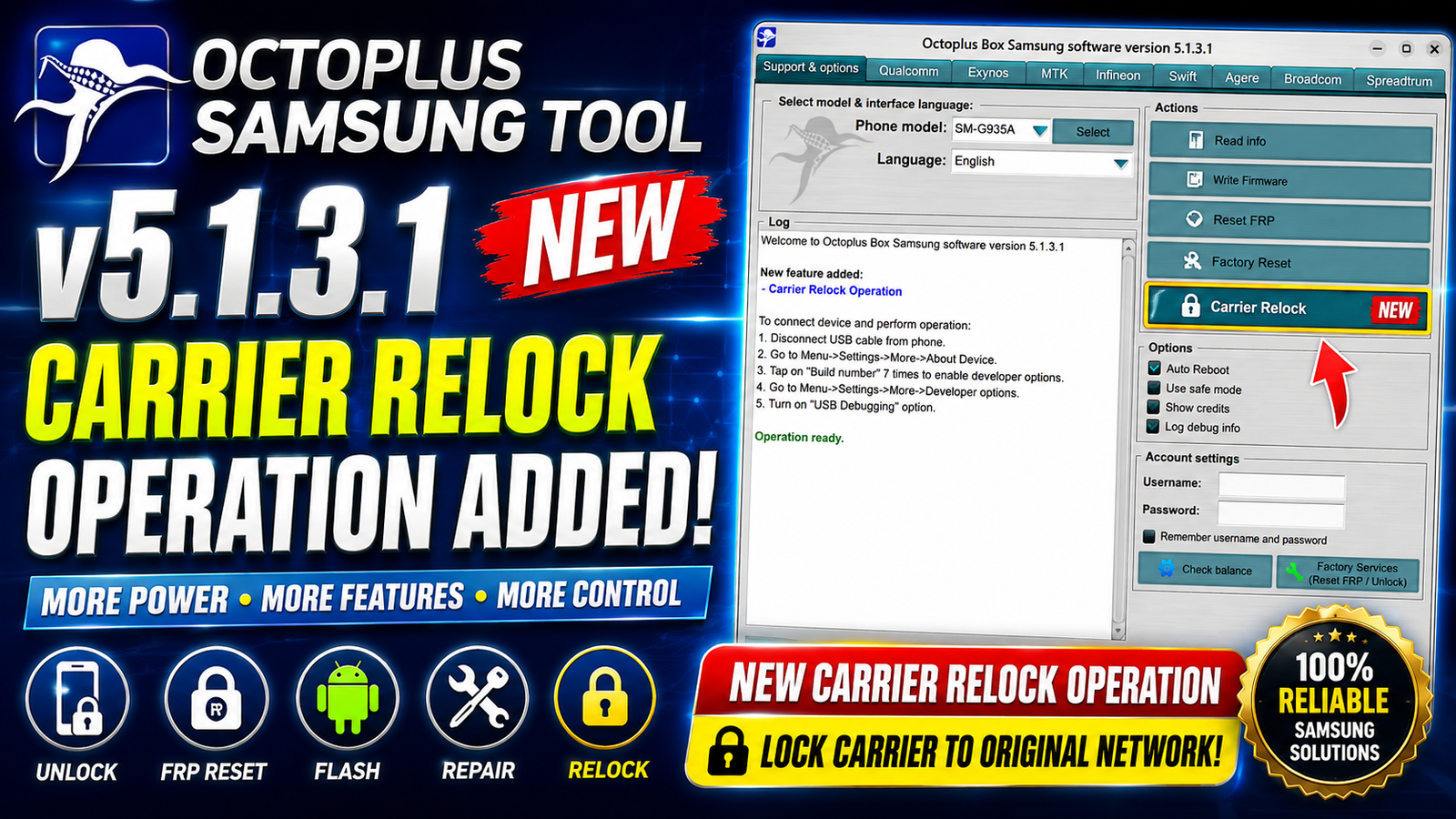 Octoplus Samsung Tool v5.1.3.1