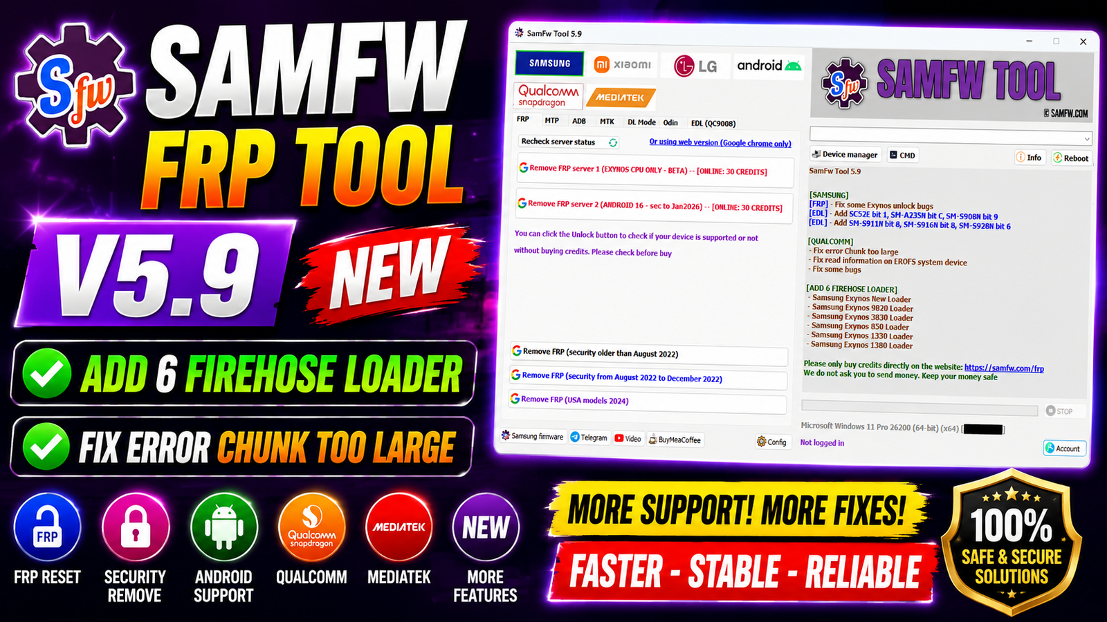 SamFw FRP Tool V5.9