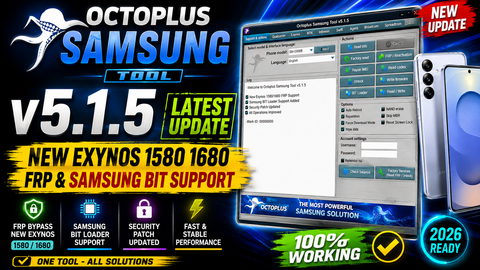 Octoplus Samsung Tool v5.1.5