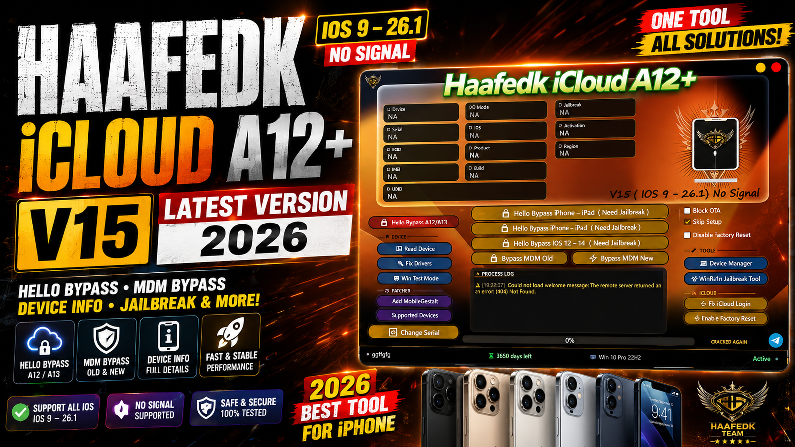 Haafedk iCloud A12+ V15