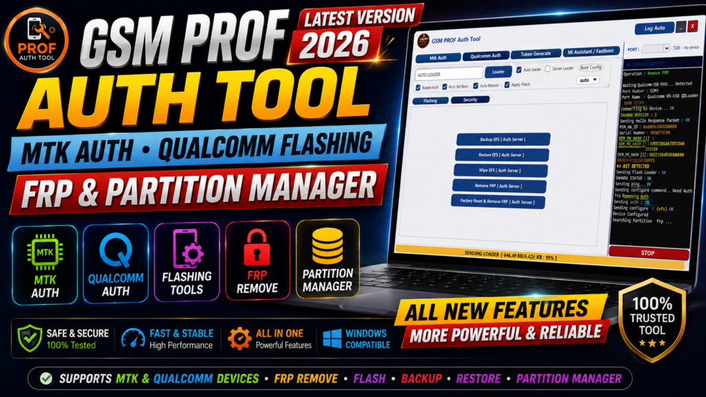 GSM PROF Auth Tool