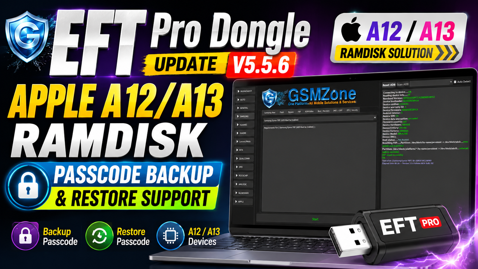 EFT Pro Dongle Update V5.5.6