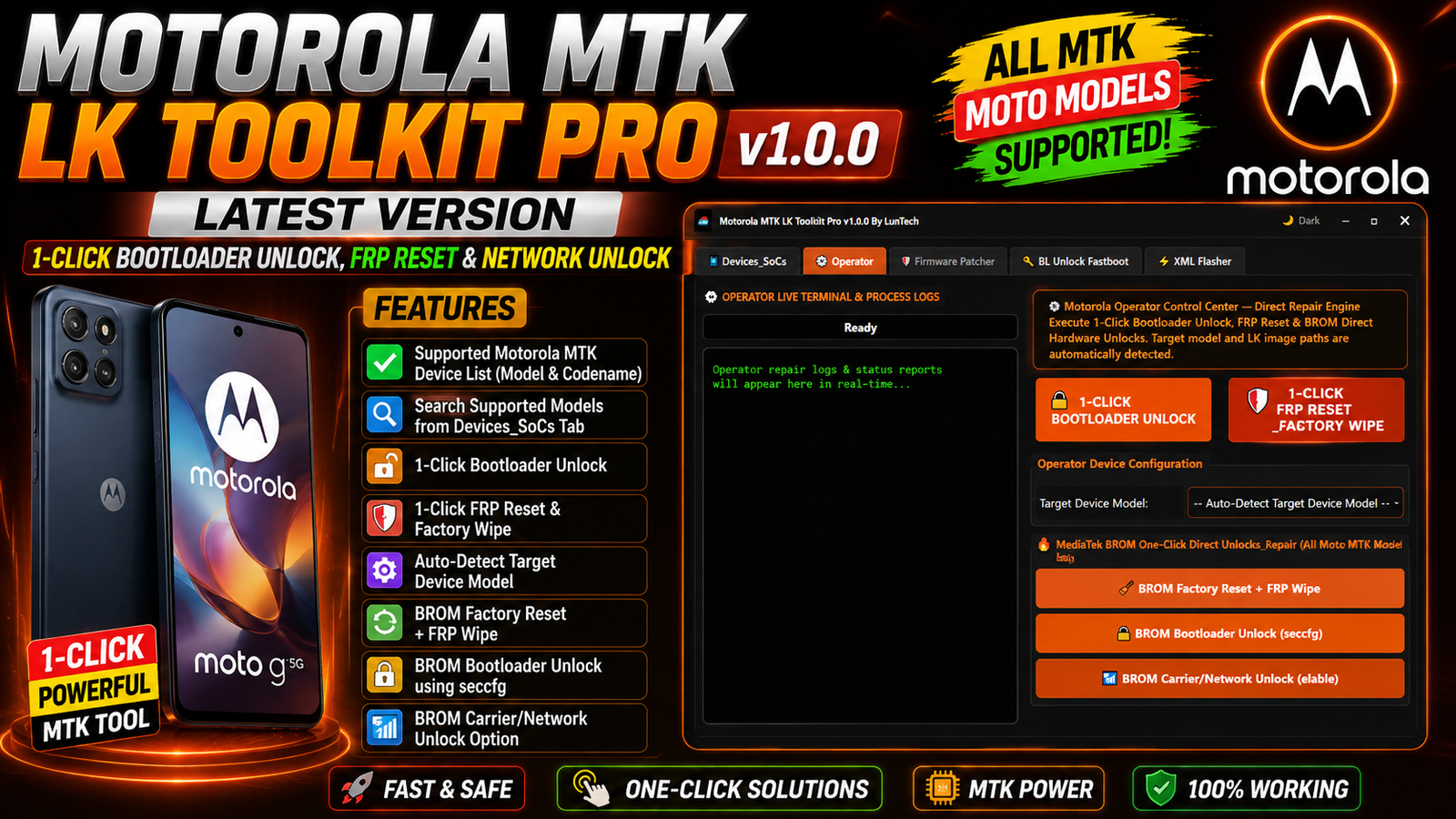 Motorola MTK LK Toolkit Pro v1.0.0