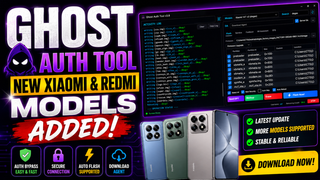 Ghost Auth Tool V3.8