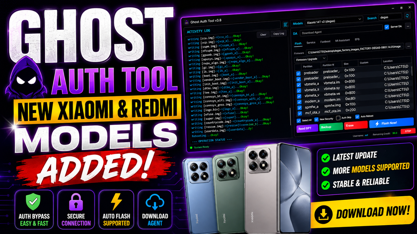 Ghost Auth Tool V3.8