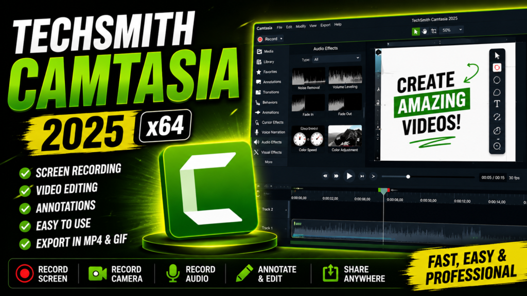 TechSmith Camtasia 2025