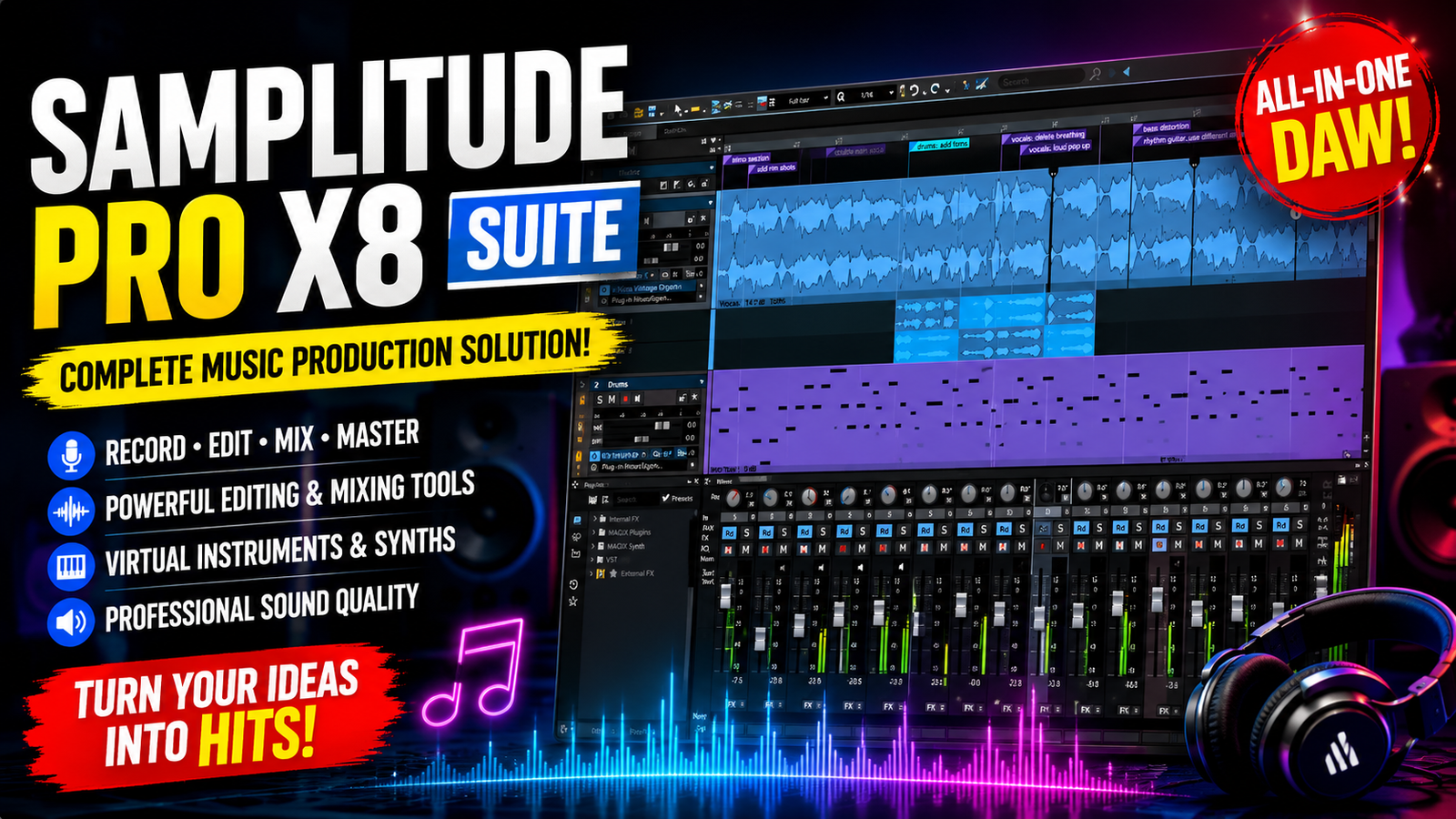 Samplitude Pro X8 Suite