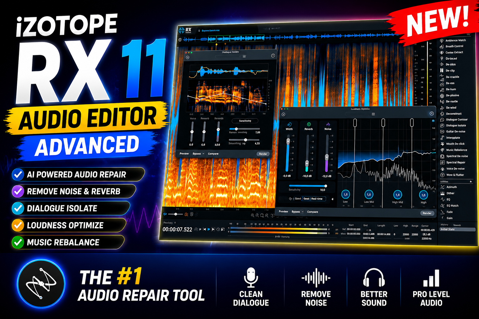 iZotope RX 11 Audio Editor Advanced 11