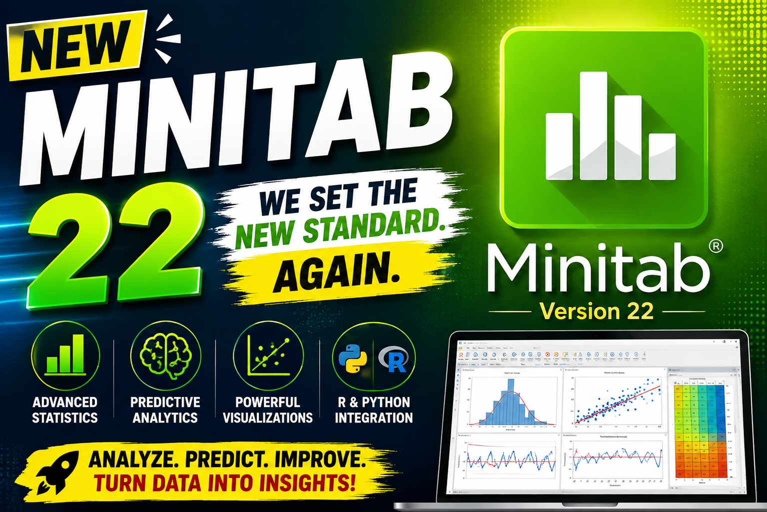 Minitab Statistical Software 22