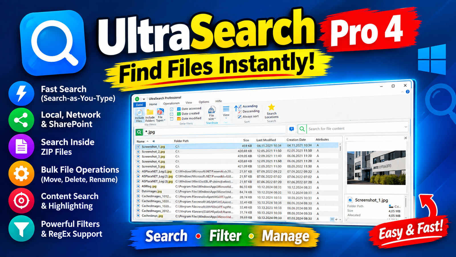 UltraSearch Pro 4