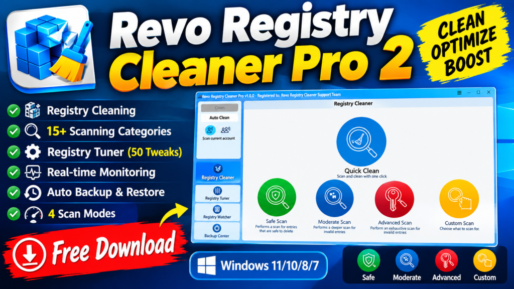 Revo Registry Cleaner Pro 2