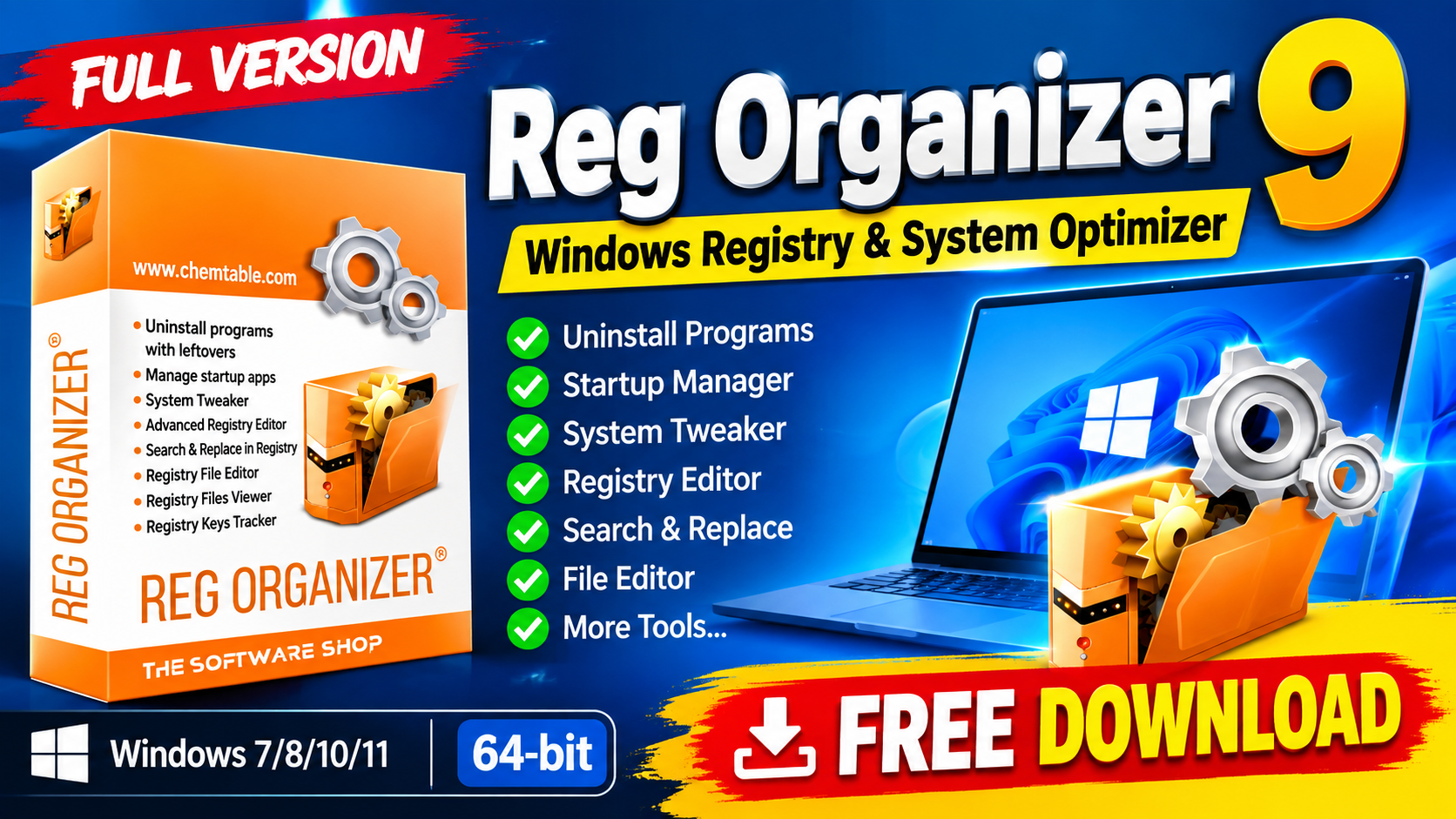 Reg Organizer 9