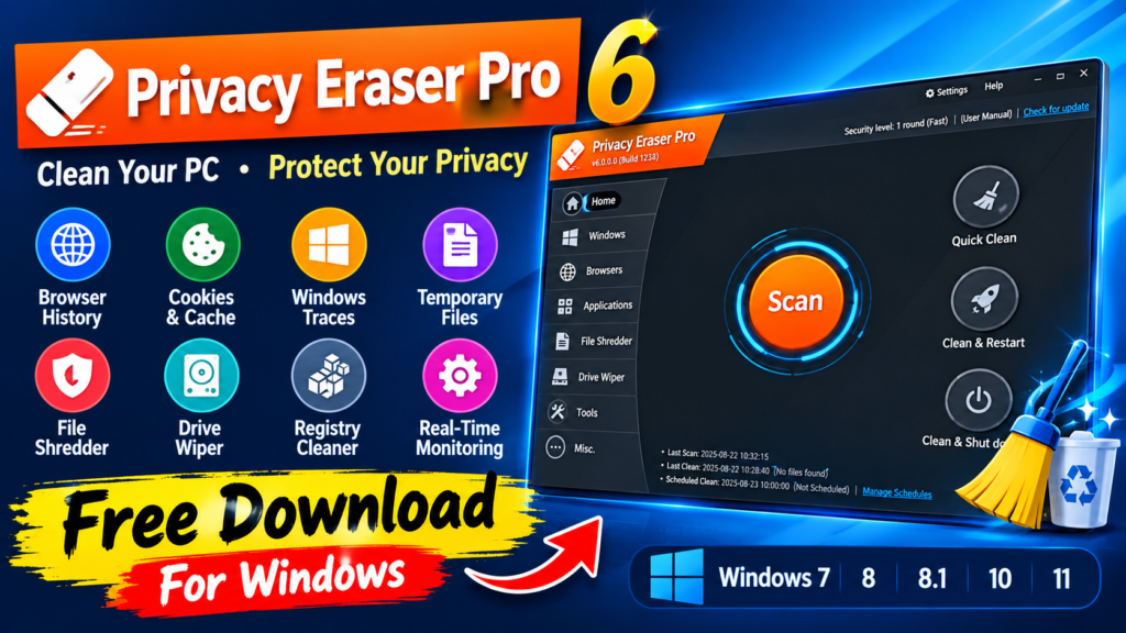 Privacy Eraser Pro 6