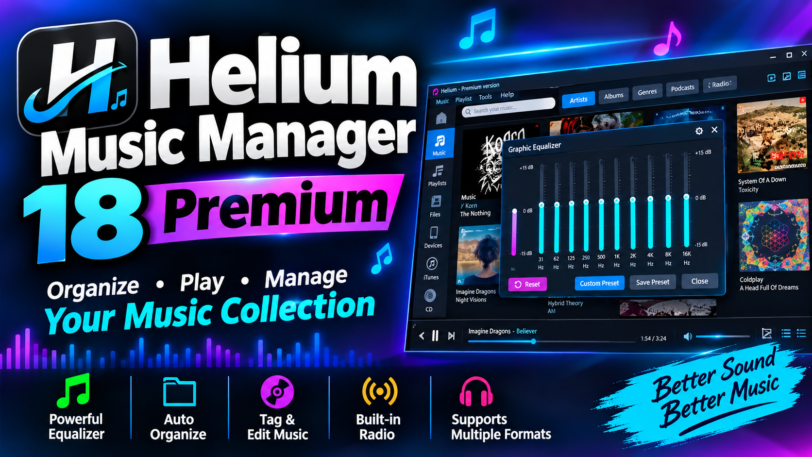 Helium Music Manager 18 Premium