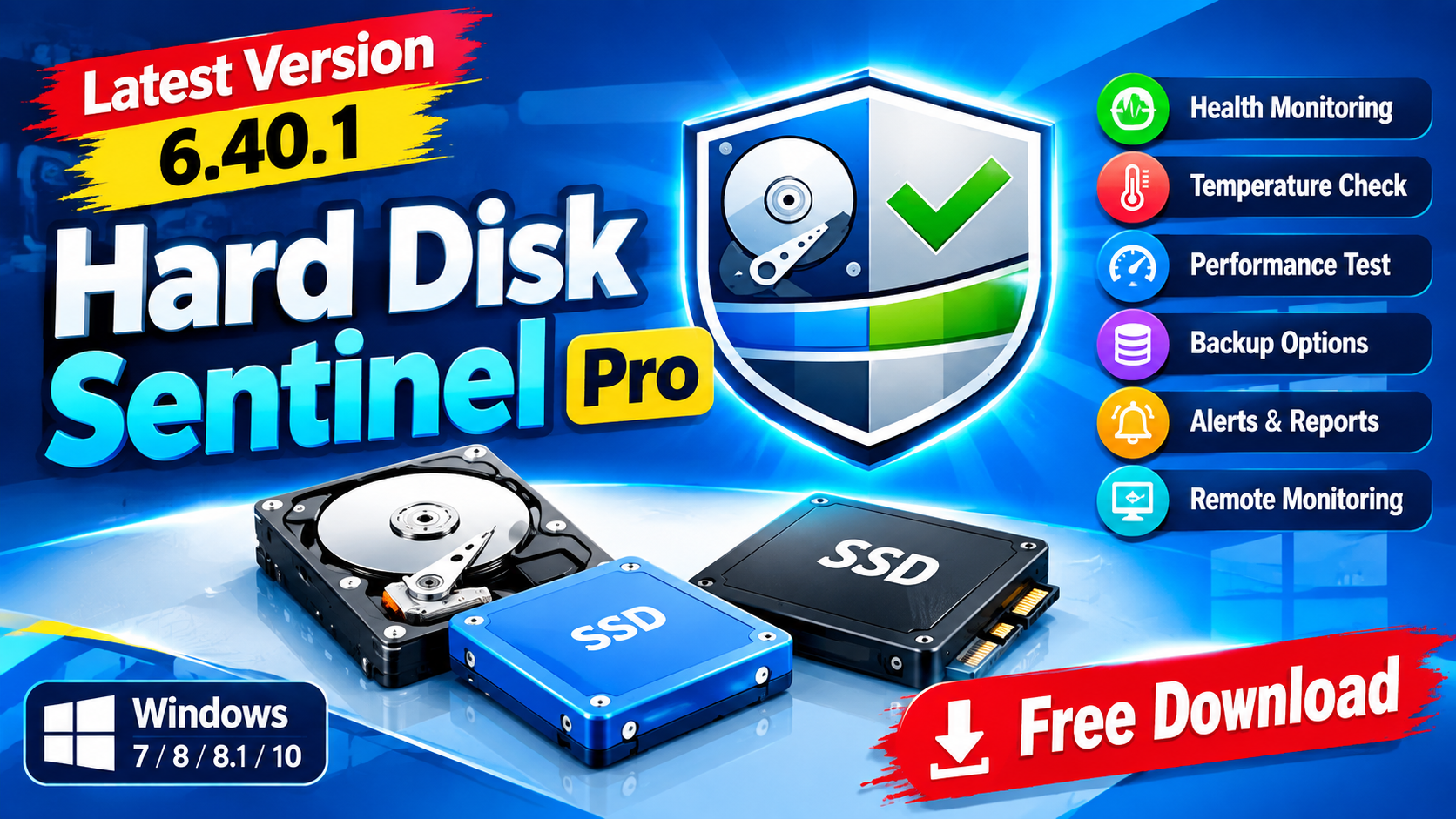Hard Disk Sentinel Pro 6.40.1