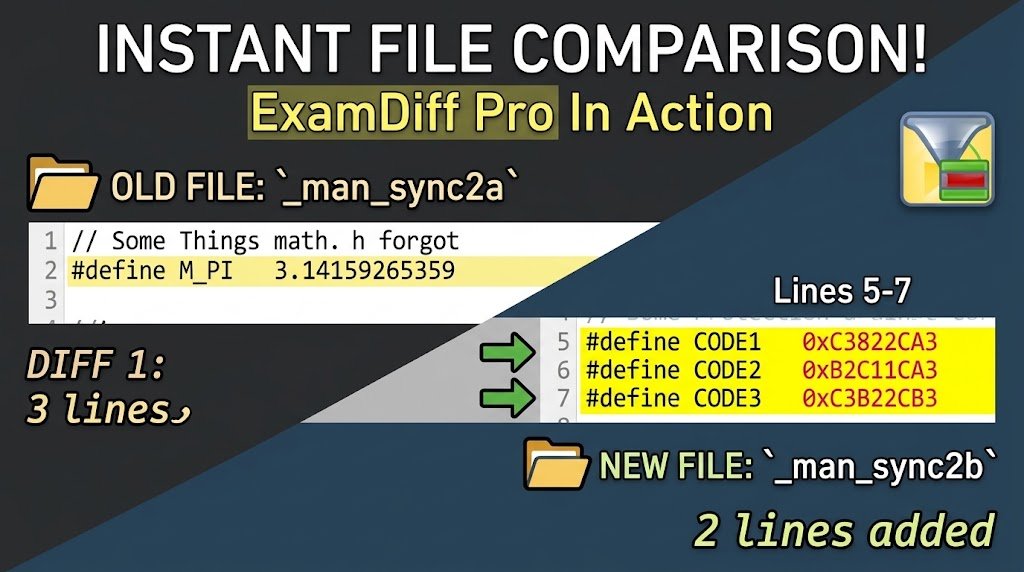 ExamDiff Pro 16.0 (x64)