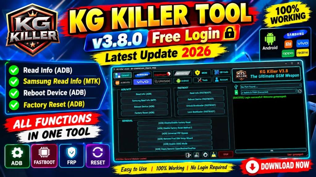 KG Killer Tool v3.8.0